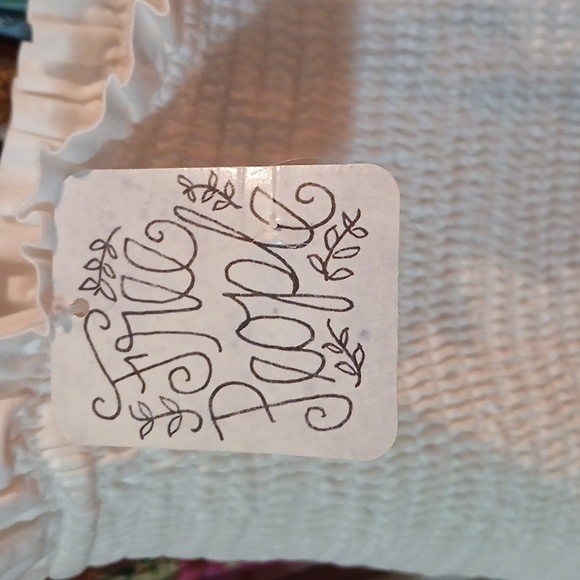 Free People White Ruffle Dress - Picture 6 of 6